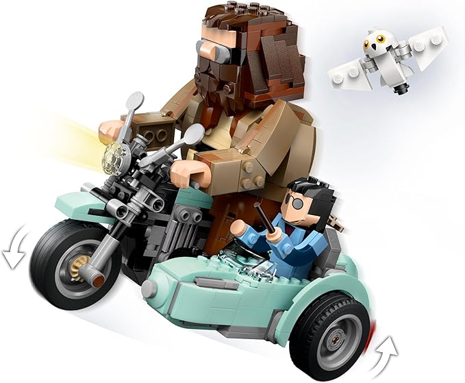 Harry Potter™ - Passeio de moto de Hagrid™ e Harr