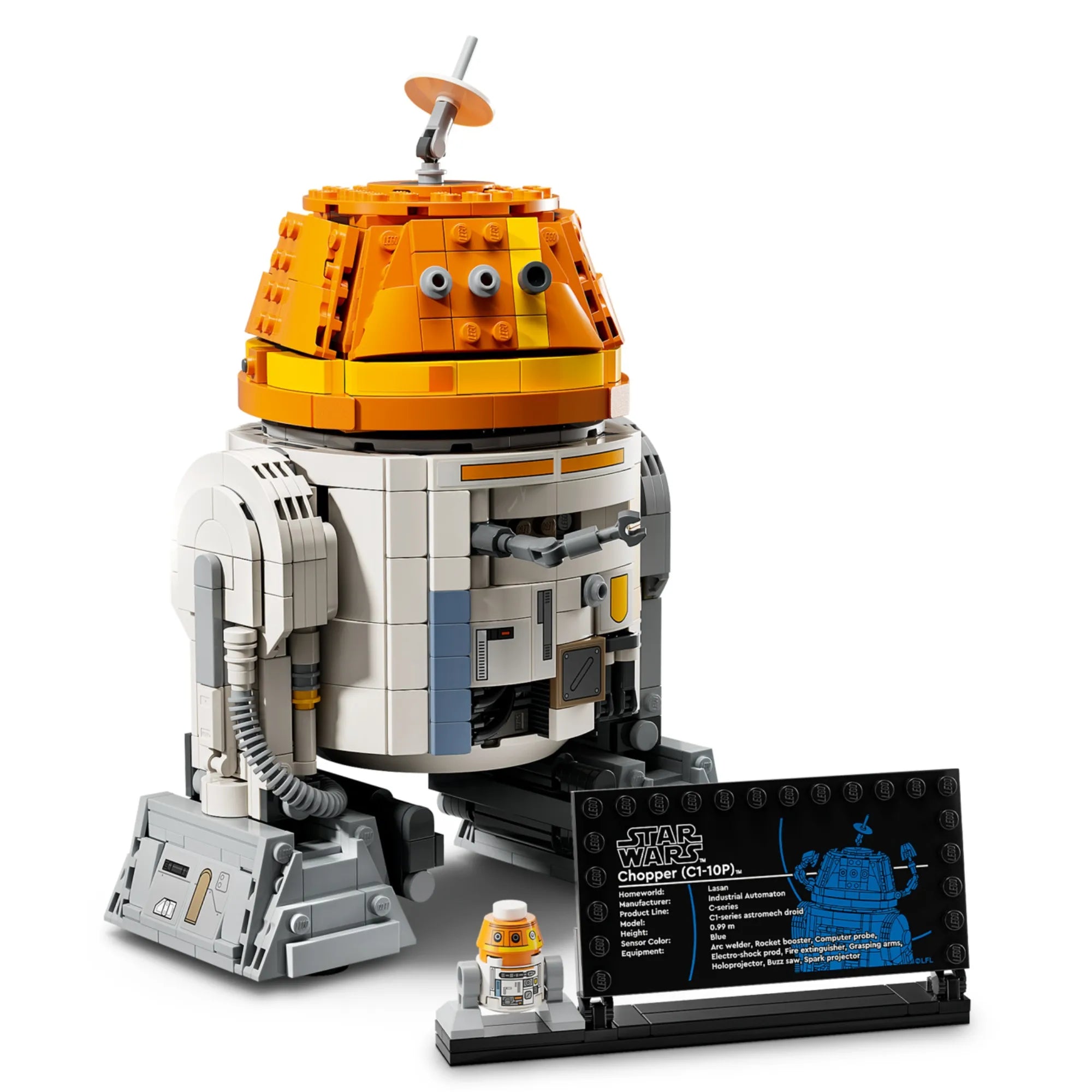 Star Wars™ - Droide Astromecânico Chopper (C1-10P)™