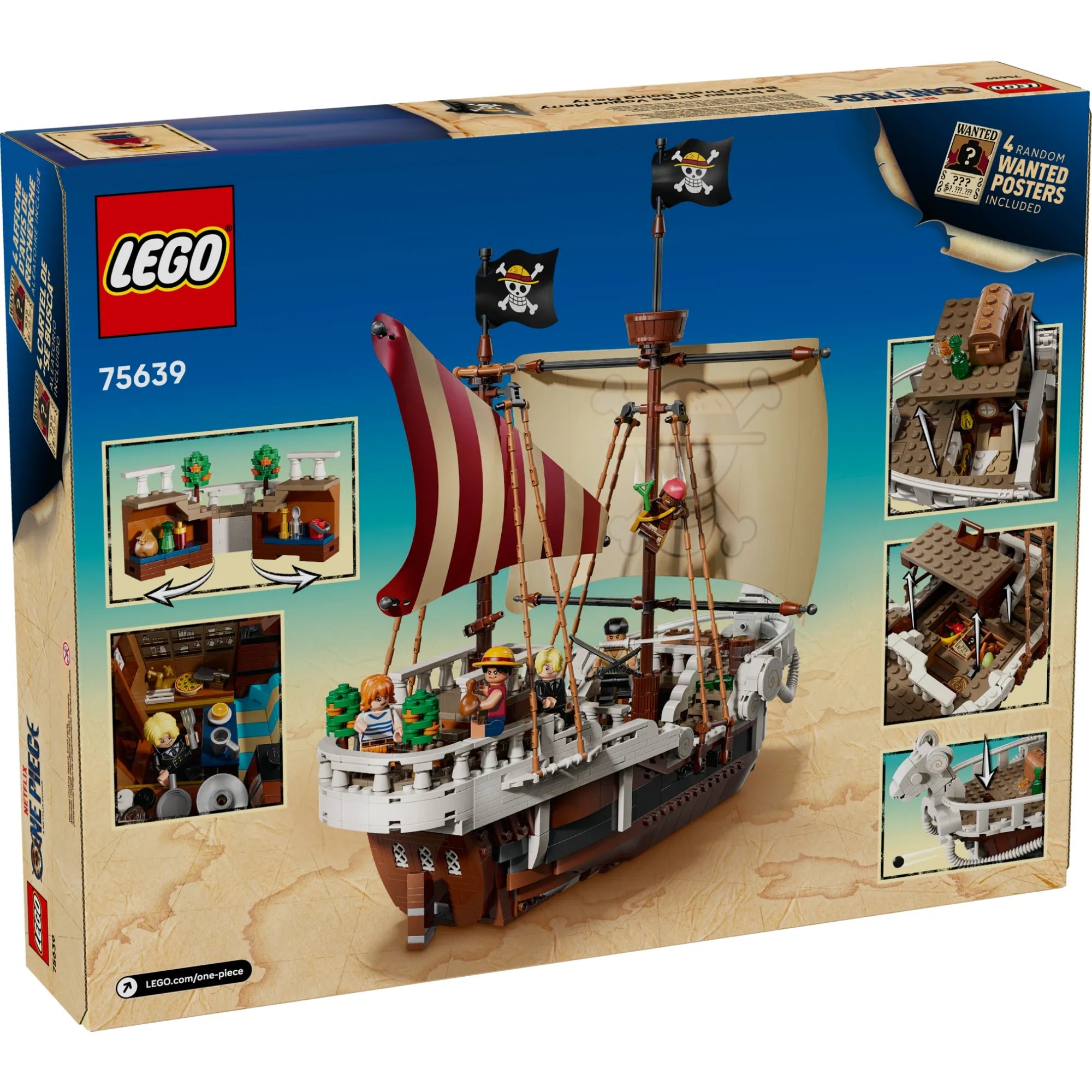 One Piece - O navio pirata Going Merry