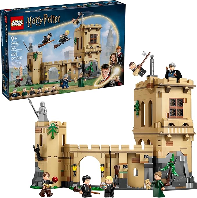 Harry Potter™ - Castelo de Hogwarts™: Aulas de voo