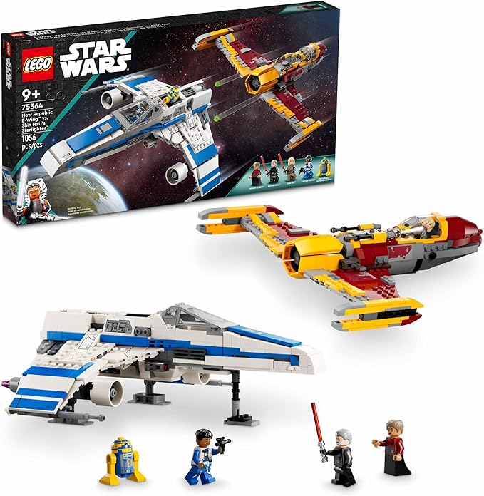 Star Wars™ - E-Wing da Nova República™ vs. Caça Estelar de Shin Hati™