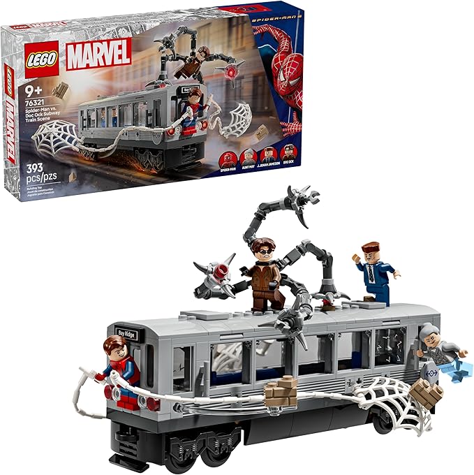 Marvel - Homem-Aranha vs. Doutor Octopus no Trem